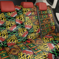 African Tribal Geometric Mixed Kanga Pattern Back Car Seat Cover LT9 - Wonder Print Shop