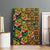 African Tribal Geometric Mixed Kanga Pattern Canvas Wall Art LT9 - Wonder Print Shop