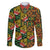 African Tribal Geometric Mixed Kanga Pattern Family Matching Summer Maxi Dress and Hawaiian Shirt - Wonder Print Shop