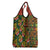 African Tribal Geometric Mixed Kanga Pattern Grocery Bag
