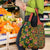 African Tribal Geometric Mixed Kanga Pattern Grocery Bag