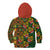 African Tribal Geometric Mixed Kanga Pattern Kid Hoodie - Wonder Print Shop