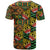 African Tribal Geometric Mixed Kanga Pattern T Shirt - Wonder Print Shop