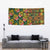African Tribal Geometric Mixed Kanga Pattern Tapestry - Wonder Print Shop