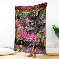 African Women Ethnic Motifs Blanket