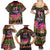 African Women Ethnic Motifs Family Matching Summer Maxi Dress and Hawaiian Shirt - Wonder Print Shop