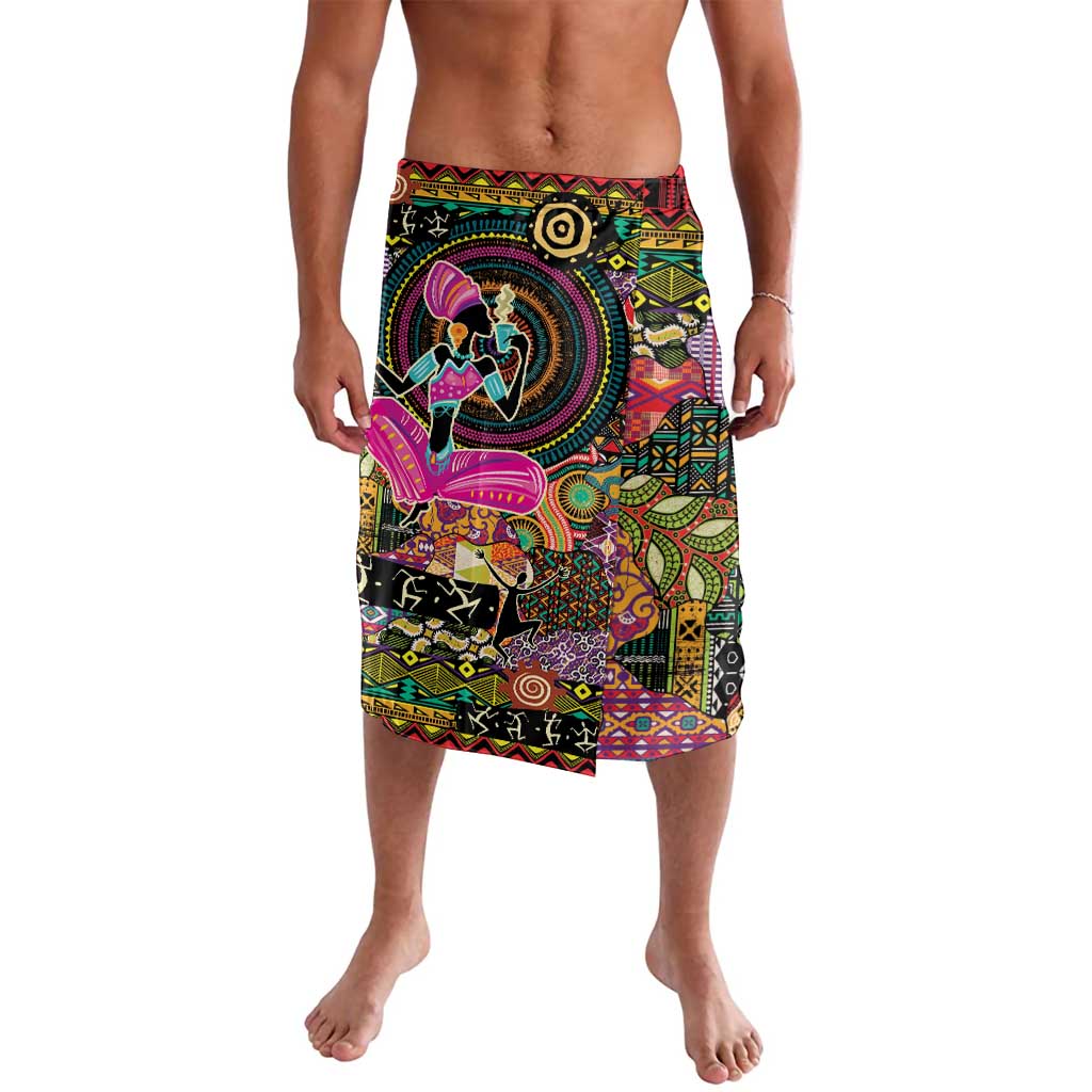 African Women Ethnic Motifs Lavalava - Wonder Print Shop