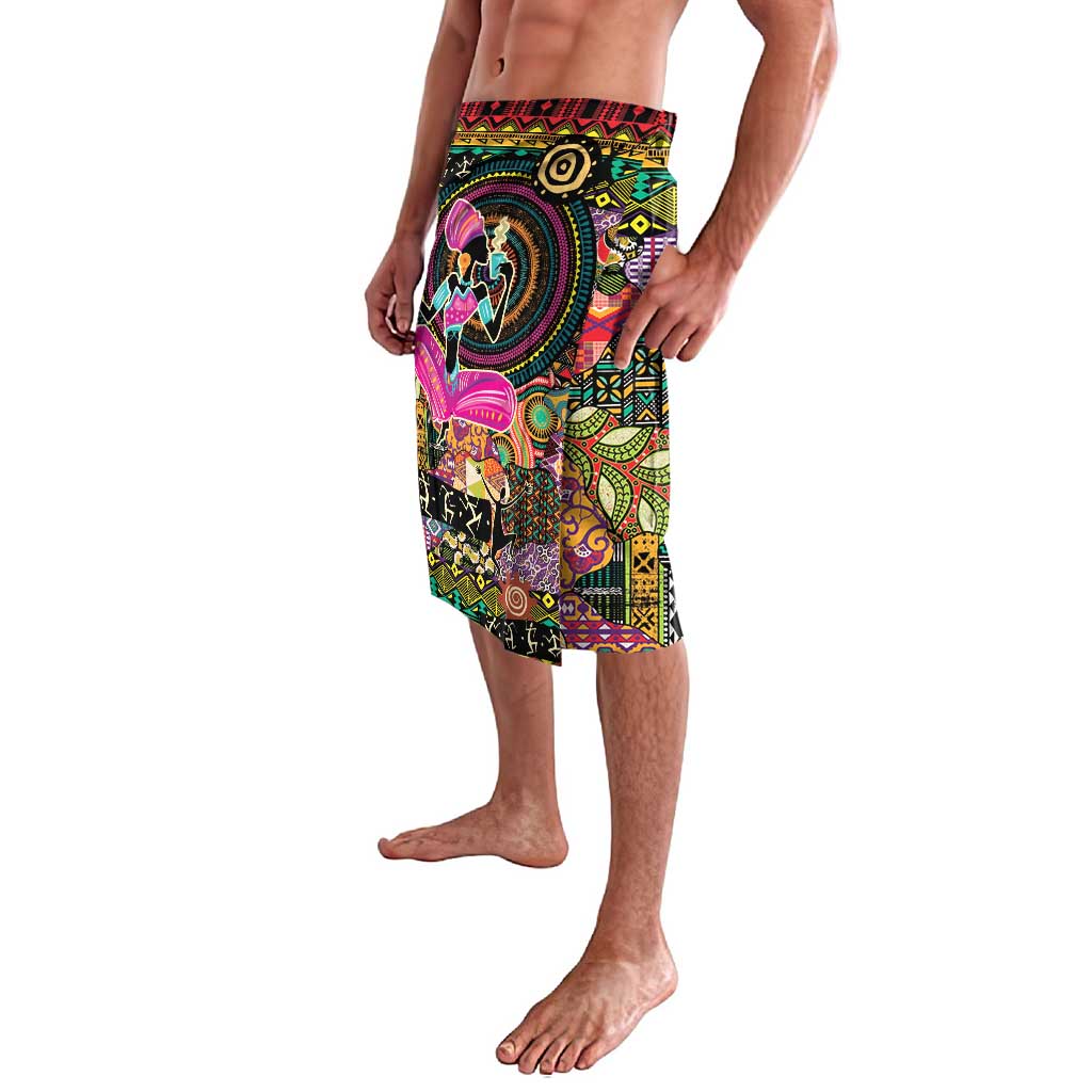 African Women Ethnic Motifs Lavalava - Wonder Print Shop