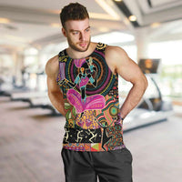 African Women Ethnic Motifs Men Tank Top - Wonder Print Shop