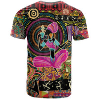 African Women Ethnic Motifs T Shirt - Wonder Print Shop