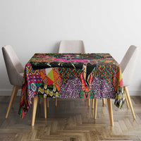 African Women Ethnic Motifs Tablecloth - Wonder Print Shop