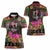 African Women Ethnic Motifs Women Polo Shirt - Wonder Print Shop
