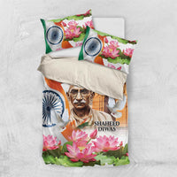 India Gandhi Martyr's Day Bedding Set Shaheed Diwas Ashoka Chakra LT9 - Wonder Print Shop