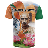 India Gandhi Martyr's Day T Shirt Shaheed Diwas Ashoka Chakra - Wonder Print Shop