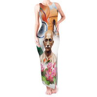 India Gandhi Martyr's Day Tank Maxi Dress Shaheed Diwas Ashoka Chakra - Wonder Print Shop