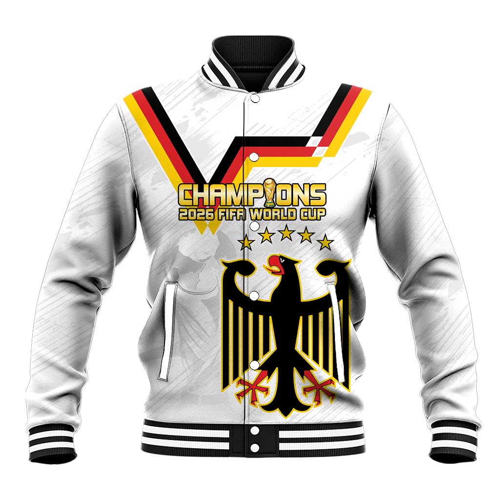 Custom Germany WC26 Future Champions Baseball Jacket Die Nationalelf Road to 5 Stars - Wonder Print Shop