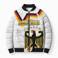 Custom Germany WC26 Future Champions Bomber Puffer Jacket Die Nationalelf Road to 5 Stars - Wonder Print Shop