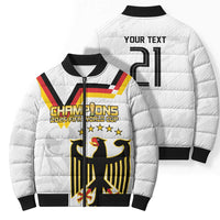 Custom Germany WC26 Future Champions Bomber Puffer Jacket Die Nationalelf Road to 5 Stars - Wonder Print Shop