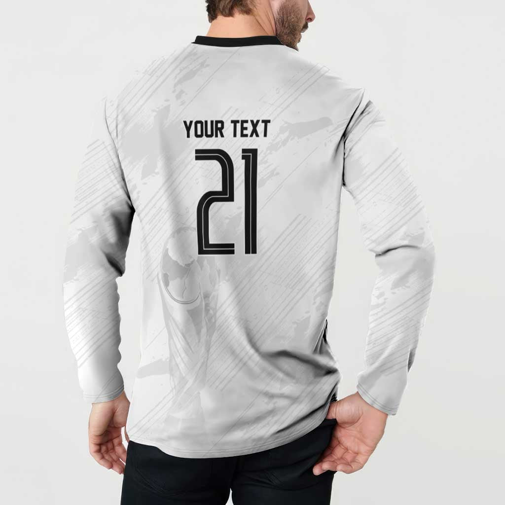 Custom Germany WC26 Future Champions Button Sweatshirt Die Nationalelf Road to 5 Stars - Wonder Print Shop