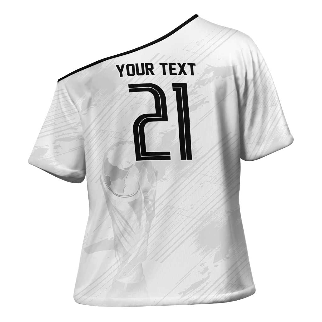 Custom Germany WC26 Future Champions Cross Shoulder Shirt Die Nationalelf Road to 5 Stars - Wonder Print Shop