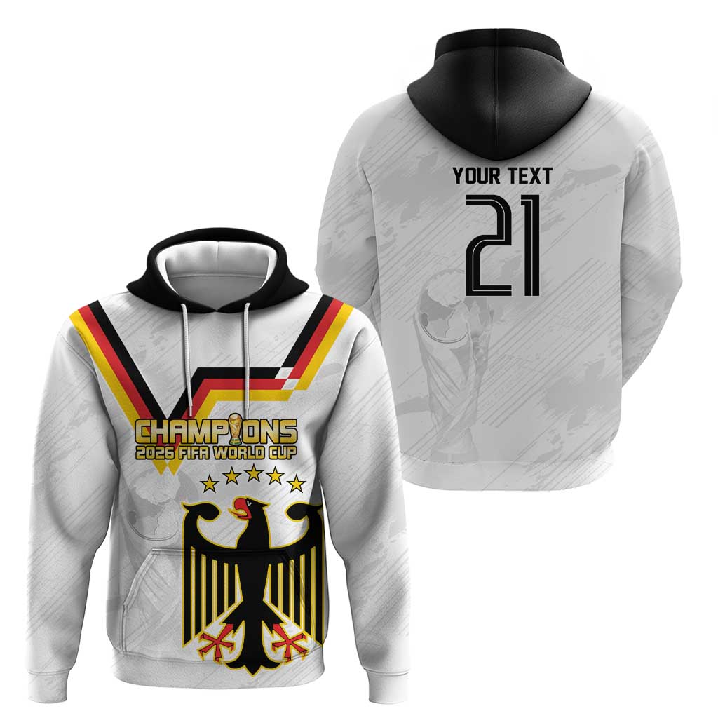 Custom Germany WC26 Future Champions Hoodie Die Nationalelf Road to 5 Stars - Wonder Print Shop