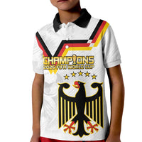 Custom Germany WC26 Future Champions Kid Polo Shirt Die Nationalelf Road to 5 Stars - Wonder Print Shop