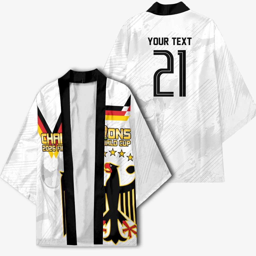 Custom Germany WC26 Future Champions Kimono Die Nationalelf Road to 5 Stars - Wonder Print Shop