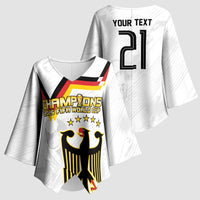 Custom Germany WC26 Future Champions Kimono Sleeve Blouse Die Nationalelf Road to 5 Stars - Wonder Print Shop