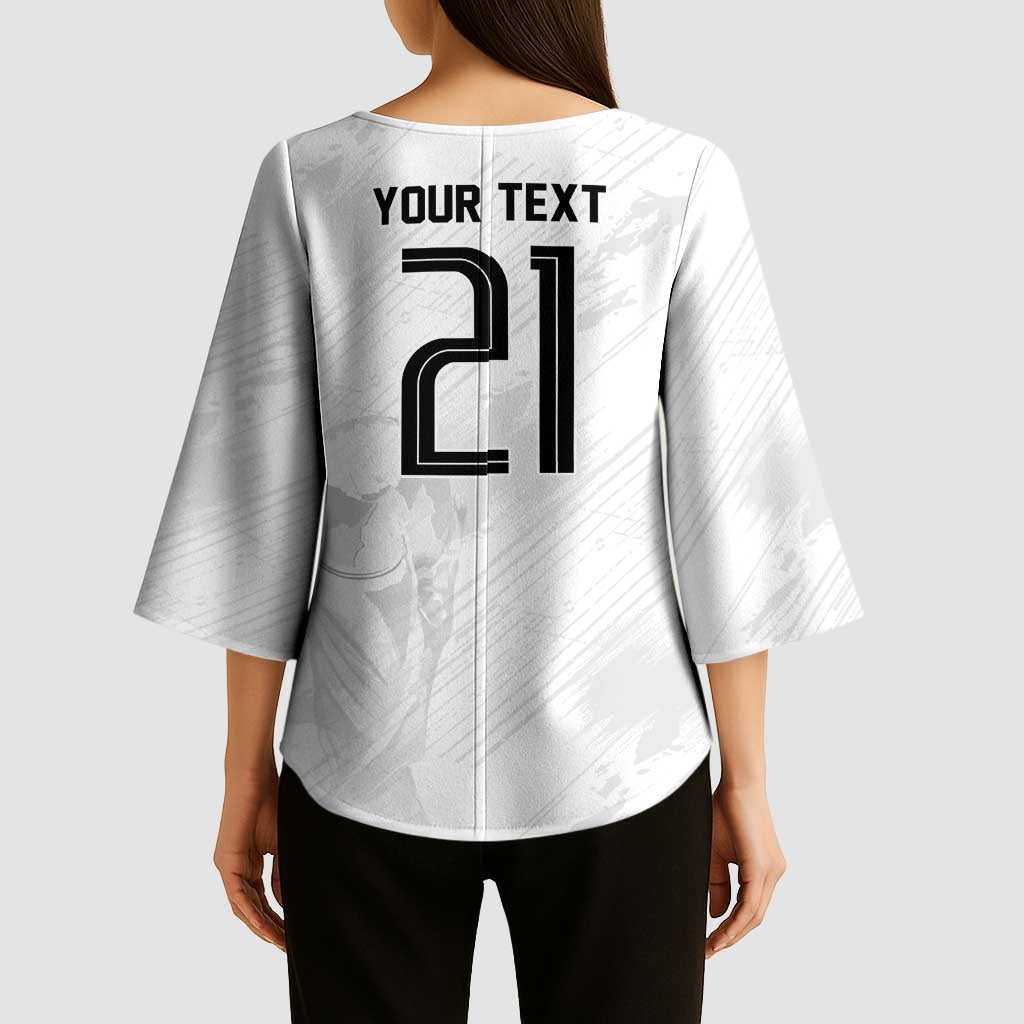 Custom Germany WC26 Future Champions Kimono Sleeve Blouse Die Nationalelf Road to 5 Stars - Wonder Print Shop