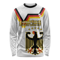 Custom Germany WC26 Future Champions Long Sleeve Shirt Die Nationalelf Road to 5 Stars - Wonder Print Shop