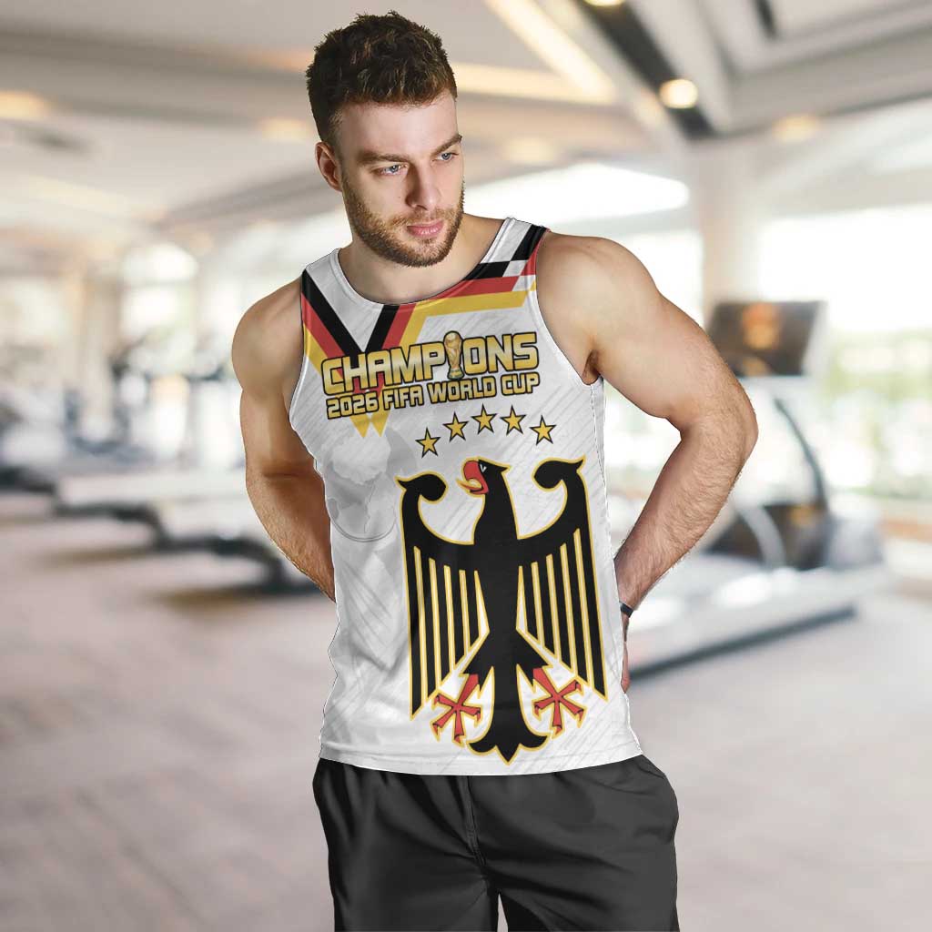 Custom Germany WC26 Future Champions Men Tank Top Die Nationalelf Road to 5 Stars - Wonder Print Shop