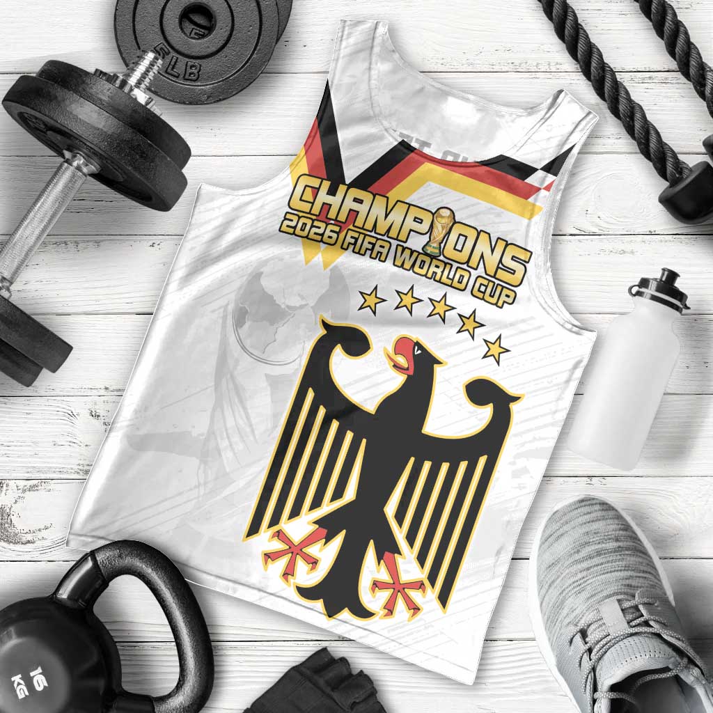 Custom Germany WC26 Future Champions Men Tank Top Die Nationalelf Road to 5 Stars - Wonder Print Shop