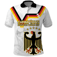 Custom Germany WC26 Future Champions Polo Shirt Die Nationalelf Road to 5 Stars - Wonder Print Shop
