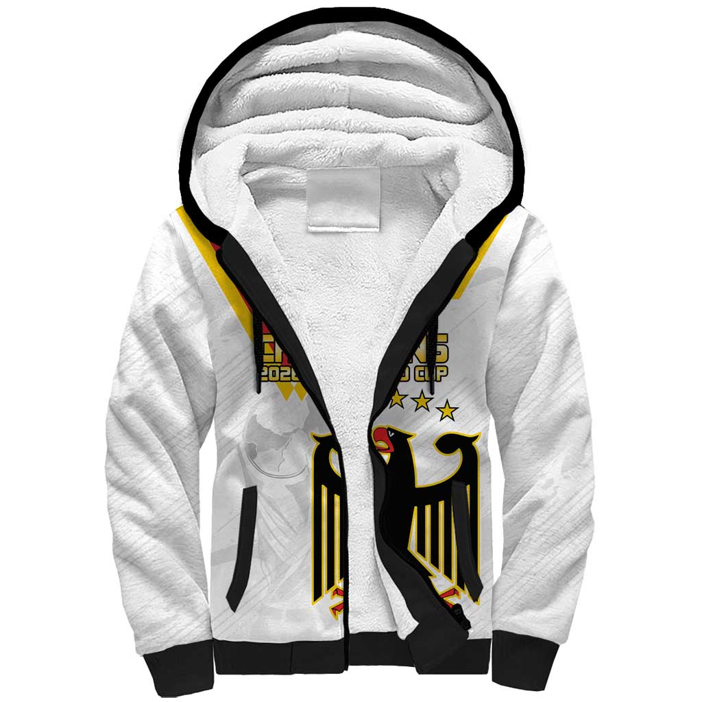 Custom Germany WC26 Future Champions Sherpa Hoodie Die Nationalelf Road to 5 Stars - Wonder Print Shop