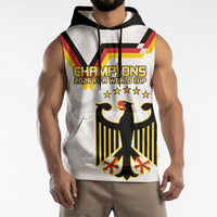 Custom Germany WC26 Future Champions Sleeveless Hoodie Die Nationalelf Road to 5 Stars - Wonder Print Shop