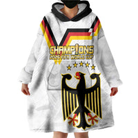 Custom Germany WC26 Future Champions Wearable Blanket Hoodie Die Nationalelf Road to 5 Stars - Wonder Print Shop
