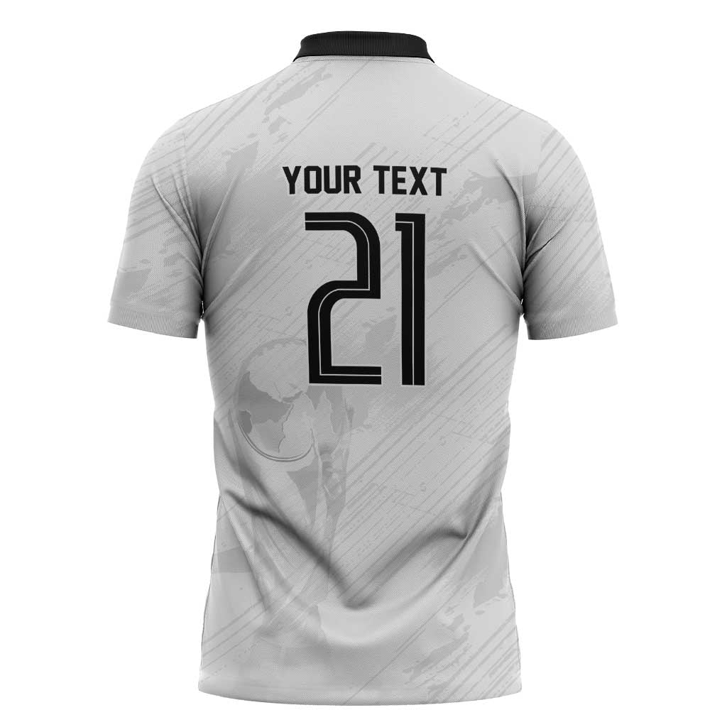Custom Germany WC26 Future Champions Zipper Polo Shirt Die Nationalelf Road to 5 Stars - Wonder Print Shop