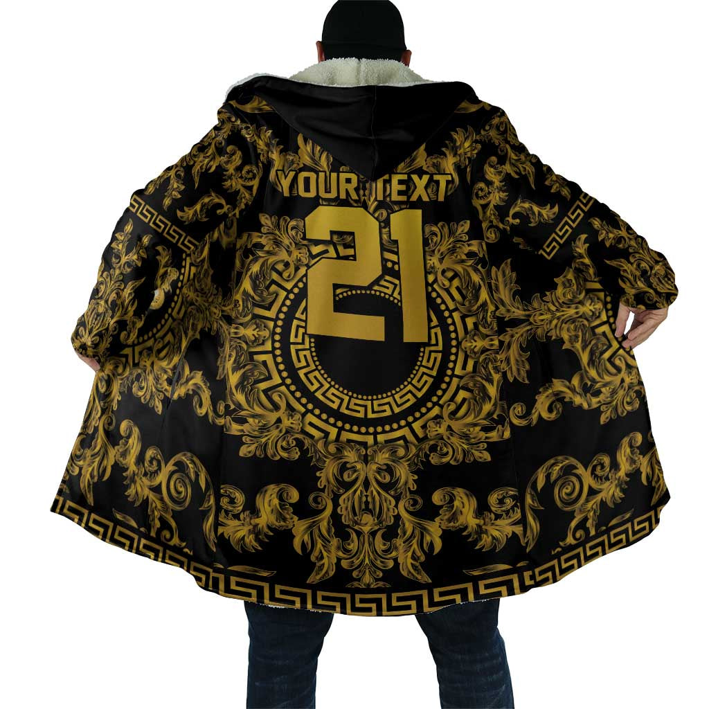 World Football 2026 Italy Custom Cloak Black Gold Baroque Medusa Edition - Wonder Print Shop