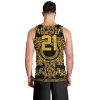 World Football 2026 Italy Custom Men Tank Top Black Gold Baroque Medusa Edition - Wonder Print Shop