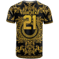 World Football 2026 Italy Custom T Shirt Black Gold Baroque Medusa Edition - Wonder Print Shop