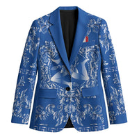 World Football 2026 Italy Custom Blazer Blue Baroque Trinacria Edition - Wonder Print Shop