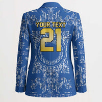 World Football 2026 Italy Custom Blazer Blue Baroque Trinacria Edition - Wonder Print Shop