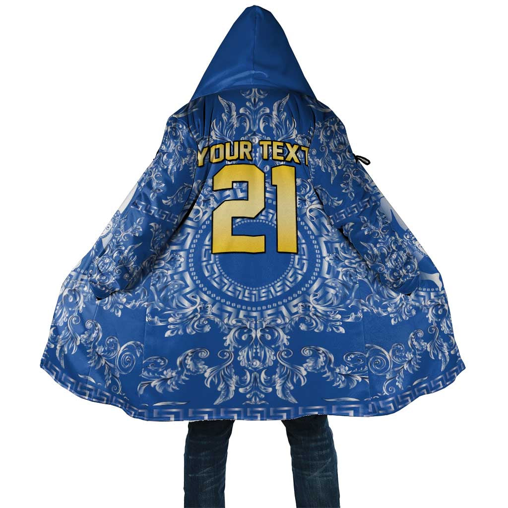World Football 2026 Italy Custom Cloak Blue Baroque Trinacria Edition - Wonder Print Shop