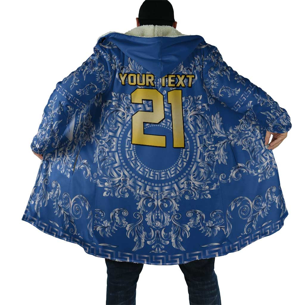 World Football 2026 Italy Custom Cloak Blue Baroque Trinacria Edition - Wonder Print Shop