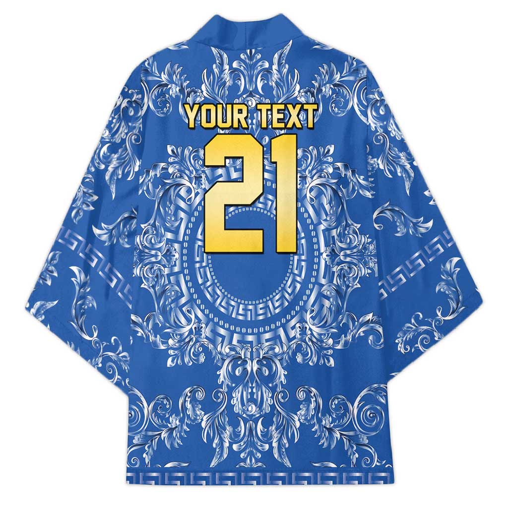 World Football 2026 Italy Custom Kimono Blue Baroque Trinacria Edition - Wonder Print Shop