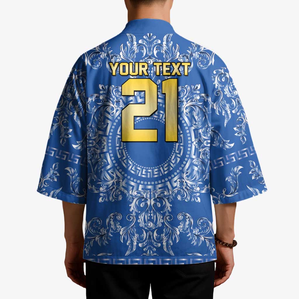 World Football 2026 Italy Custom Kimono Blue Baroque Trinacria Edition - Wonder Print Shop