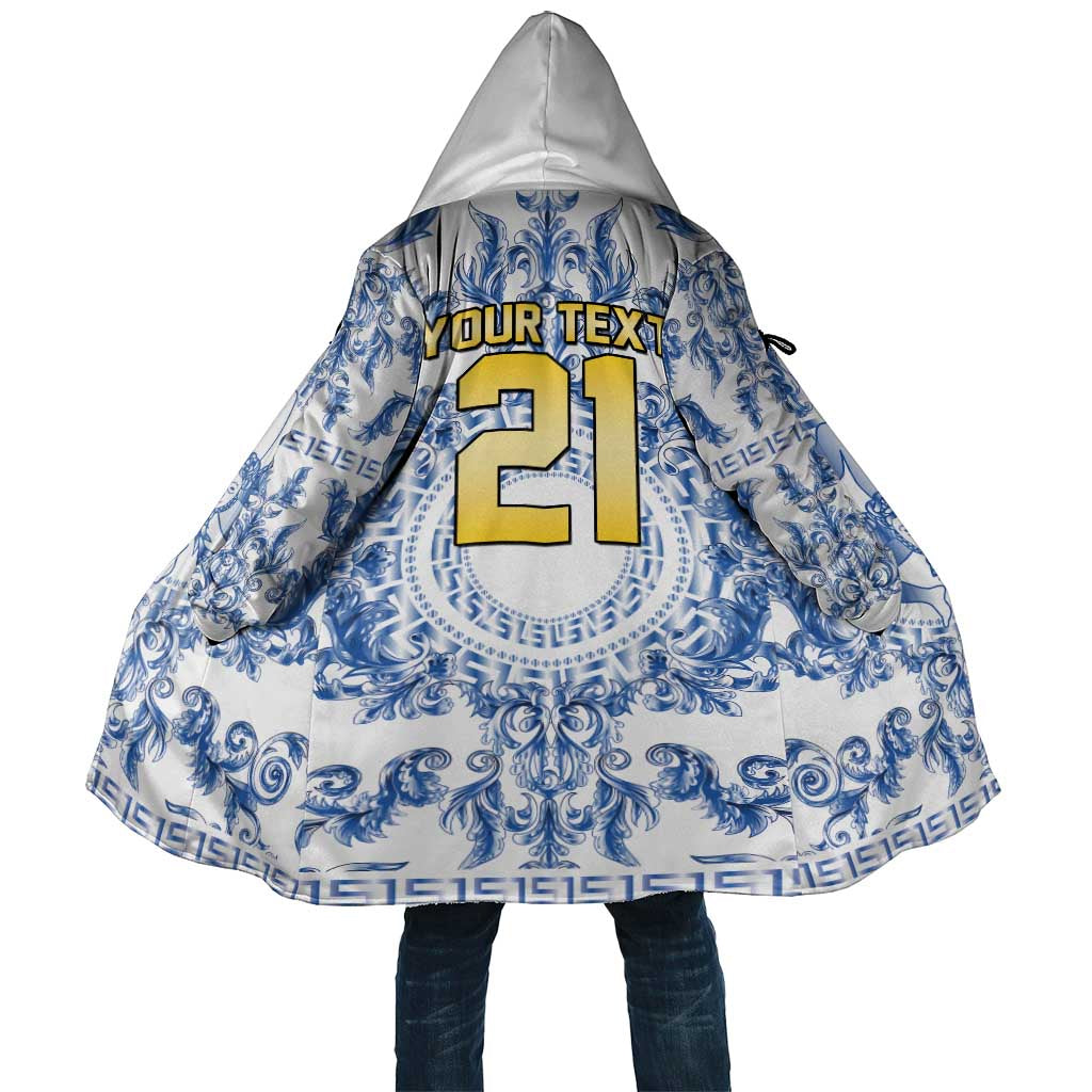 World Football 2026 Italy Custom Cloak Blue White Baroque Trinacria Edition - Wonder Print Shop