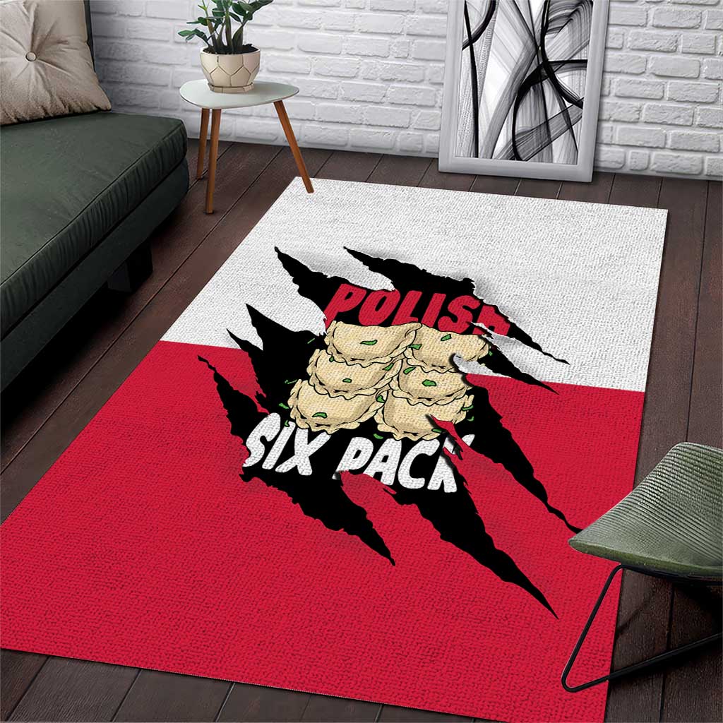 Polish Pierogi Six Pack Area Rug