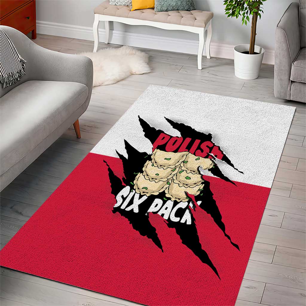 Polish Pierogi Six Pack Area Rug