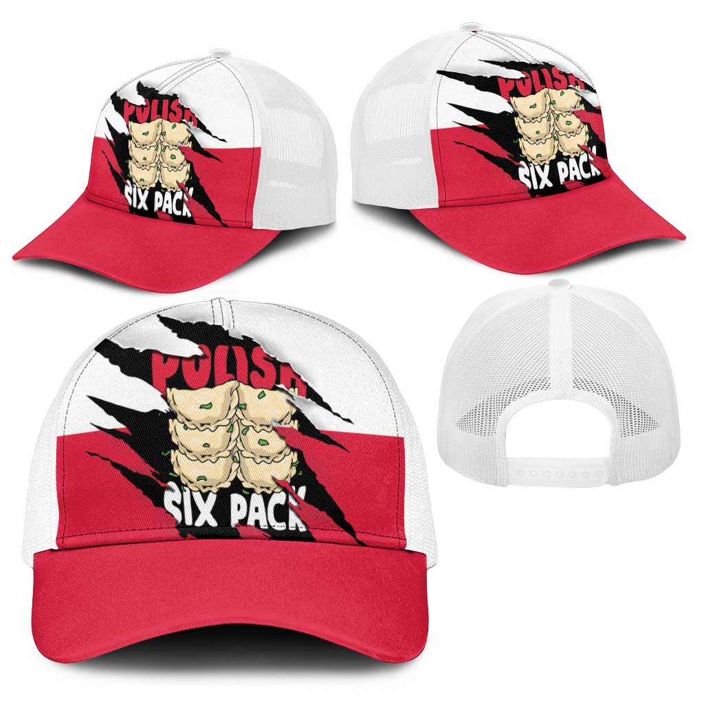 Polish Pierogi Six Pack Baseball Net Cap